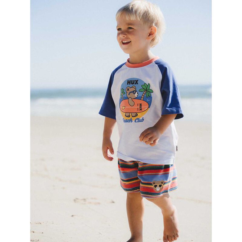 Huxbaby Cool Surfer Raglan Tee 3-5Y image number 1